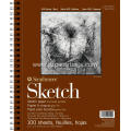 Personalized Art Sketchbook with 100 Custom Cover Sheets